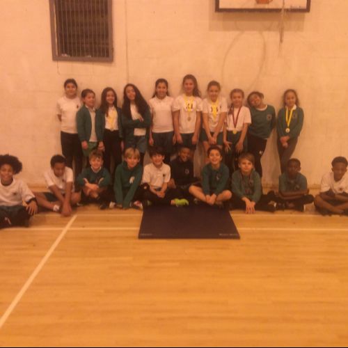 Sports Hall athletics team finishes 4th in Camden!